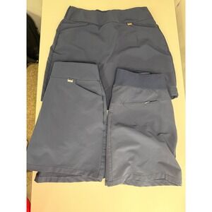 Greg Norman Women S/CH Navy Blue Golf Skort Built In Shorts Athletic Skirt